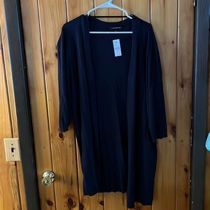 Lane Bryant cardigan. Navy blue. Size 18/20. NWT